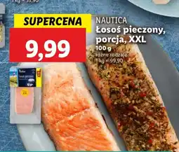 Lidl Łosoś pieczony porcja XXL Nautica oferta