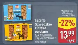 ALDI Ciastka owsiane BISCOTTO oferta