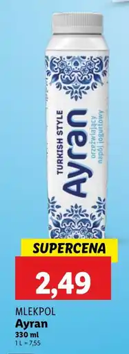 Lidl Napój ayran Mlekpol oferta