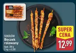 ALDI Mięso Boczek rolowany Sokołów oferta