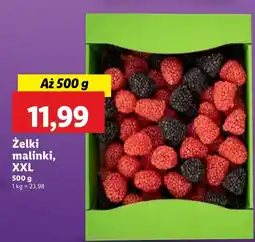 Lidl Żelki malinki XXL Lidl oferta
