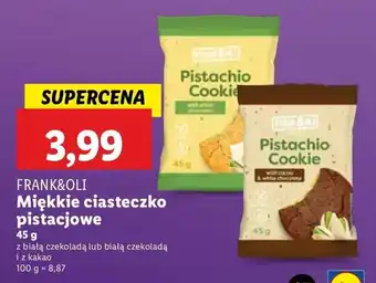 Lidl Ciasteczko pistacjowe Frank&Oli oferta