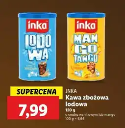 Lidl Kawa zbożowa Inka lodowa waniliowa/mango oferta
