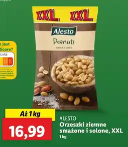 Lidl Orzeszki ziemne smażone i solone Alesto XXL oferta