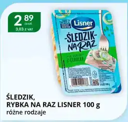 Eurocash Cash & Carry Sledzik, Rybka na raz Lisner oferta