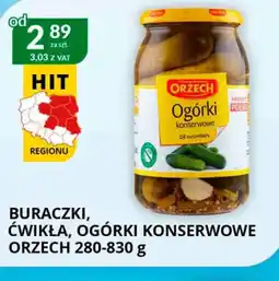 Eurocash Cash & Carry Buraczki, ćwikła, ogórki konserwowe Orzech oferta