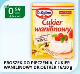 Eurocash Cash & Carry Cukier wanilinowy Dr. Oetker oferta