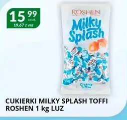 Eurocash Cash & Carry Cukierki Milky Splash Toffi Roshen oferta