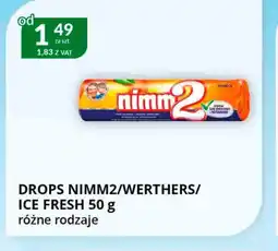 Eurocash Cash & Carry Drops Nimm2/Werthers/Ice Fresh oferta