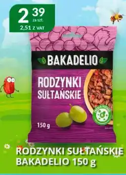 Eurocash Cash & Carry Rodzynki Sułtańskie Bakadelio oferta
