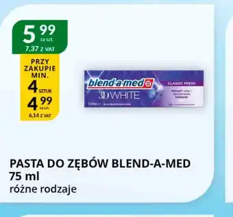 Eurocash Cash & Carry Pasta do zębów Blend-a-med oferta