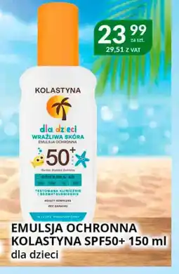 Eurocash Cash & Carry Emulsja ochronna Kolastyna SPF50+ oferta