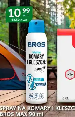 Eurocash Cash & Carry Spray na komary i kleszcze BROS MAX oferta