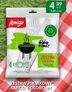 Eurocash Cash & Carry Zestaw piknikowy Amigo 4 osobowy oferta