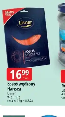 E.Leclerc Losoś wędzony Hansea oferta