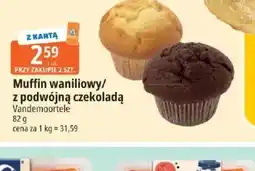 E.Leclerc Muffin waniliowy/z podwójną czekoladą Vandemoortele oferta
