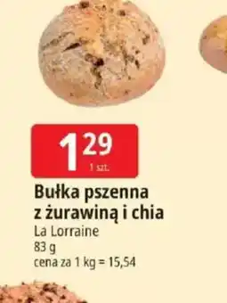 E.Leclerc Bułka pszenna z żurawiną i chia oferta