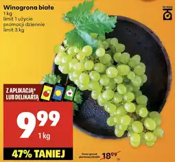 Delikatesy Centrum Winogrona białe Delikatesy Centrum oferta