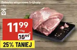 Delikatesy Centrum Żeberka wieprzowe trójkąty Delikatesy Centrum oferta
