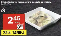 Delikatesy Centrum Filety śledziowe marynowane z cebulą po wiejsku Delikatesy Centrum oferta