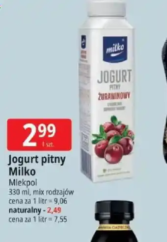E.Leclerc Jogurt pitny Milko oferta