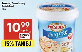Delikatesy Centrum Twaróg sernikowy President oferta
