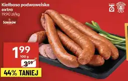 Delikatesy Centrum Kiełbasa podwawelska extra Sokołów oferta