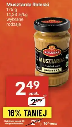Delikatesy Centrum Musztarda sarepska Roleski oferta