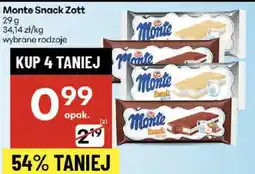 Delikatesy Centrum Deser Monte Snack Zott oferta