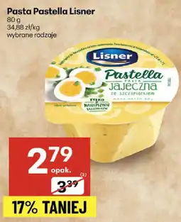 Delikatesy Centrum Pasta Pastella jajeczna Lisner oferta