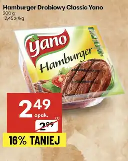 Delikatesy Centrum Hamburger drobiowy Classic Yano oferta