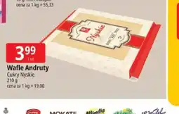 E.Leclerc Wafle Andruty Cukry Nyskie oferta