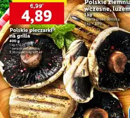 Lidl Polskie pieczarki na grilla oferta