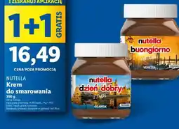 Lidl NUTELLA Krem do smarowania oferta