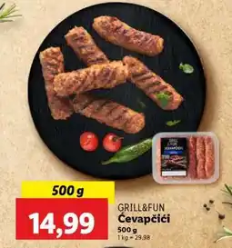 Lidl GRILL&FUN Ćevapčići oferta