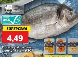 Lidl Dorada patroszona, z certyfikatem ASC oferta