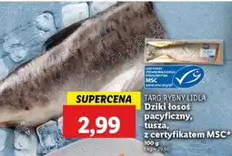 Lidl Dziki łosoś pacyficzny, tusza, z certyfikatem MSC oferta