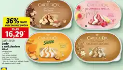 Lidl CARTE D'OR Lody z nadzieniem oferta