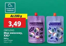 Lidl OWOLOVO Mus owocowy XXL oferta