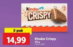 Lidl Kinder Crispy oferta