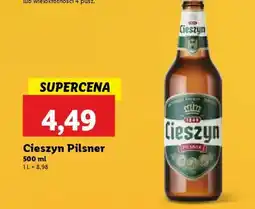 Lidl Cieszyn Pilsner oferta