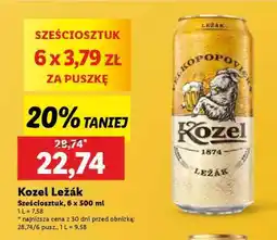 Lidl Kozel Ležák oferta