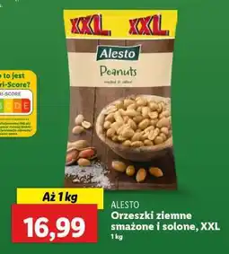 Lidl Alesto Orzeszki ziemne smażone i solone, XXL oferta
