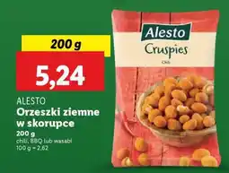 Lidl Alesto Orzeszki ziemne w skorupce oferta