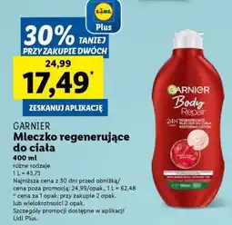 Lidl GARNIER Mleczko regenerujące do ciała oferta