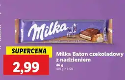 Lidl Milka Baton czekoladowy z nadzieniem oferta