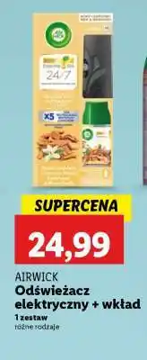 Lidl AIRWICK Odświeżacz elektryczny + wkład oferta