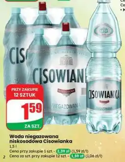 Dino Woda niegazowana niskosodowa Cisowianka oferta