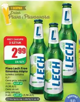 Dino Piwo Lech Free limonka mięta oferta