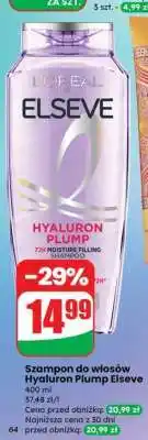 Dino Szampon do włosów Hyaluron Plump Elseve oferta